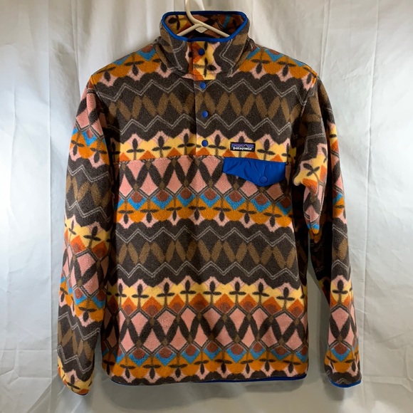 Exc Patagonia Synchilla Fleece Snapt 